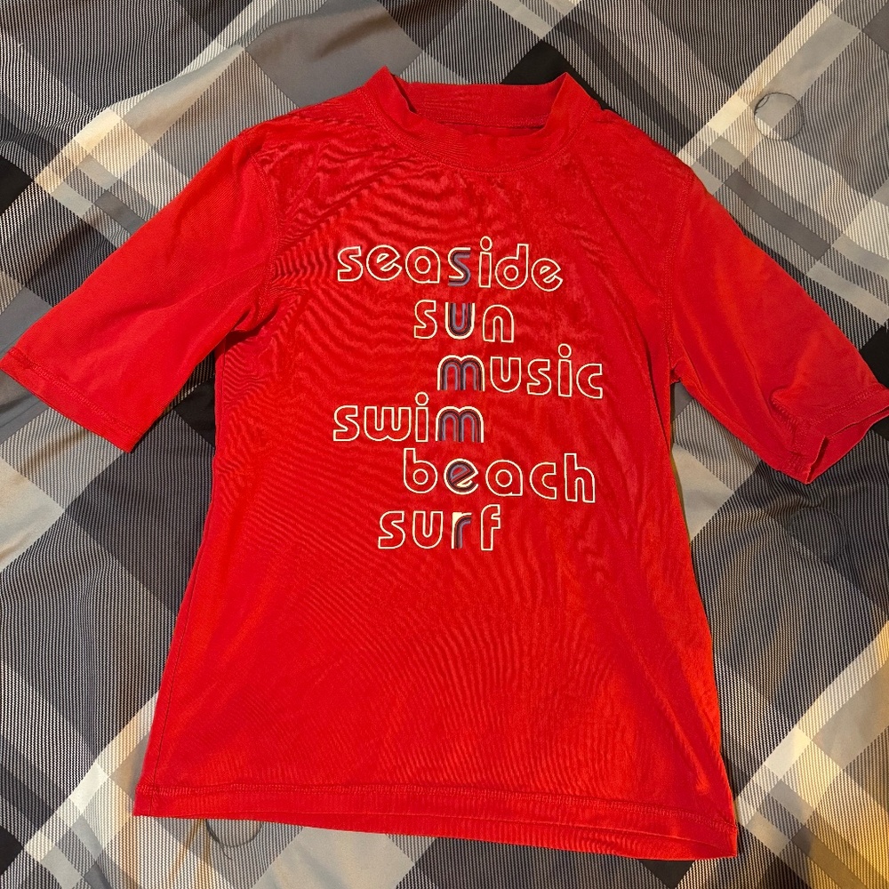 Boys Swim Shirt (Size 6/7)